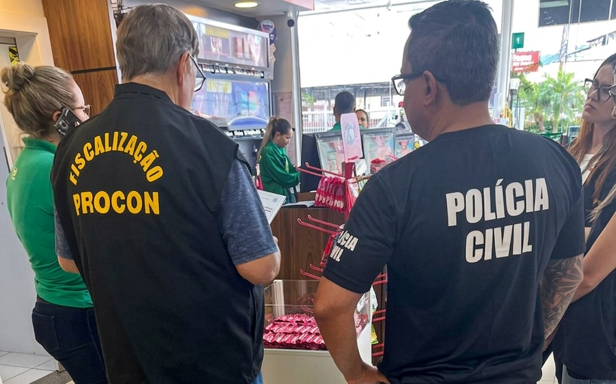 Fiscalização nos postos: Procon de Rio do Sul participa de operação e não encontra irregularidades em combustíveis