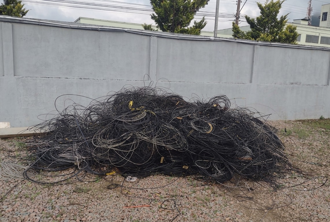 Operação Limpa Fios terá terceira etapa no bairro Fundo Canoas em Rio do Sul
